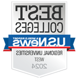 Among the Best Top Regional Universities in the West as evaluated by US News and World Report badge.